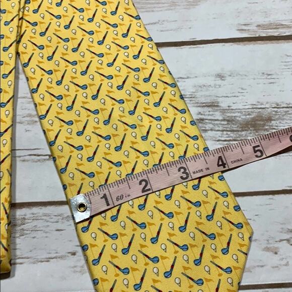 Eximious 100% Silk Golf Tie - Picture 2 of 3